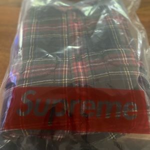 Supreme Quilted Flannel Black size Largr